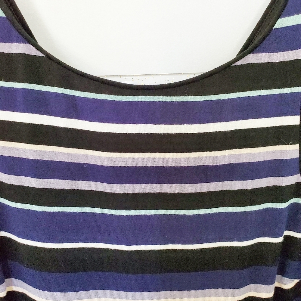 White House Black Market striped bodycon Dress - Picture 3 of 6